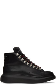 Alexander McQueen - Black Hybrid Hiking Boots