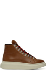 Alexander McQueen - Brown Hybrid Hiking Boots
