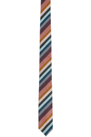 Paul Smith - Multicolor Silk Stripe Tie