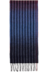 Paul Smith - Multicolor Wool Sunset Stripes Scarf