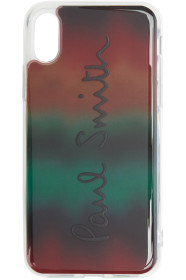 Paul Smith - Multicolor Artist Stripe iPhone X Case