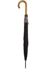 Paul Smith - Black Multi Stripe Walker Umbrella