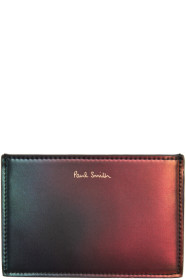 Paul Smith - Porte-cartes dégradé vert et rouge