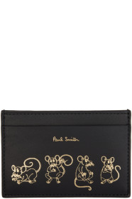Paul Smith - 黑色 Year of the Rat 卡包