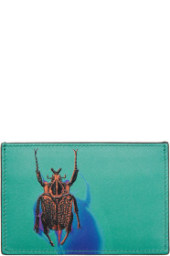 Paul Smith - 绿色 Photographic Beetle 卡包