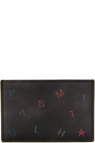 Paul Smith - 酒红色皮革双折钱包