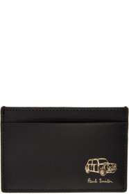 Paul Smith - Porte-cartes noir Embossed Mini