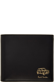 Paul Smith - 黑色 Mini 压花钱包