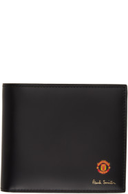 Paul Smith - Black Manchester United Edition Vintage Rosette Wallet