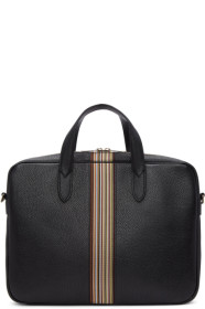 Paul Smith - 黑色 Multi Stripe 公文包