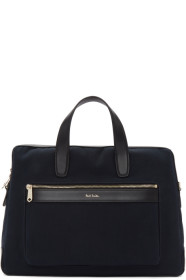 Paul Smith - 海军蓝 Folio 帆布公文包