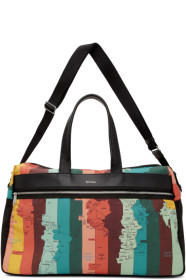 Paul Smith - SSENSE Exclusive Multicolor Travel Duffle
