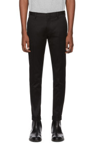 Paul Smith - Black Cotton Stretch Chino Trousers