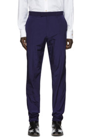 Paul Smith - Navy Ripstop Trousers