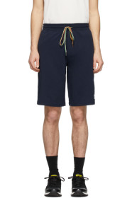 Paul Smith - ネイビー コットン ジャージ ショーツ