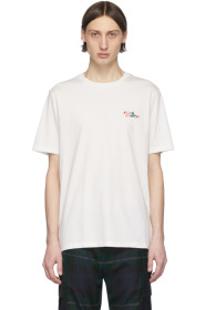 Paul Smith - ホワイト ロゴ T シャツ