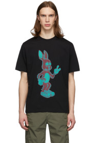 Paul Smith - ブラック Rabbit T シャツ
