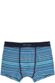 Paul Smith - Boxer bleu Multi Stripe