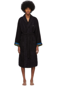 Paul Smith - Peignoir noir Zebra
