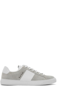 Paul Smith - Baskets en suède grises Hansen