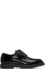 Paul Smith - Derbys noirs et bleus Mac