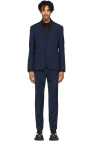 Giorgio Armani - Navy Wool 2 Button Suit