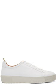 Giorgio Armani - Baskets blanches Deer Lux