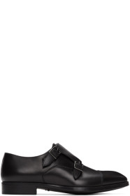 Giorgio Armani - Derbys noirs Parma Monkstraps