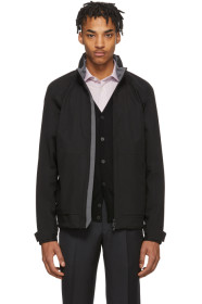 Z Zegna - Black Soft Shell Jacket