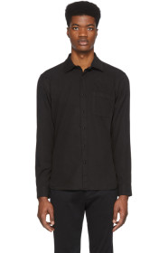 Z Zegna - Black Lyocell Shirt