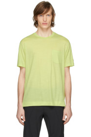 Z Zegna - Yellow Merino Tech T-Shirt