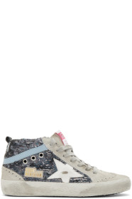 Golden Goose - Multicolor Paillettes Mid Star Sneakers