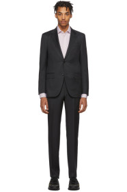 Ermenegildo Zegna - Grey Wool Micro Check Milan Suit