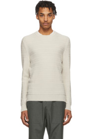 Ermenegildo Zegna - オフホワイト スーパー 120 セーター