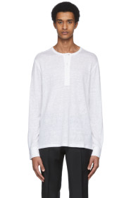 Ermenegildo Zegna - White Linen Henley