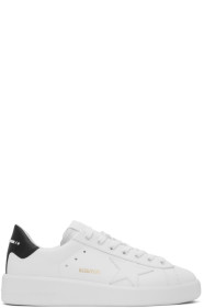 Golden Goose - Baskets blanches et noires Superstar