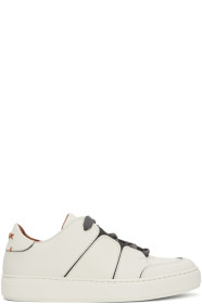 Ermenegildo Zegna - Baskets blanches Tiziano