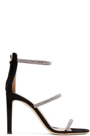Giuseppe Zanotti - Black Kanda Sparkle Heels