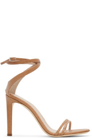 Giuseppe Zanotti - タン Catia ヒール サンダル