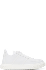 Giuseppe Zanotti - Baskets blanches Moxie Blabber