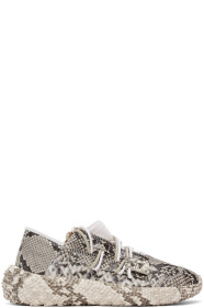 Giuseppe Zanotti - Grey Snake Urchin Sneakers