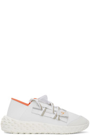 Giuseppe Zanotti - 白色 Urchin 皮革运动鞋