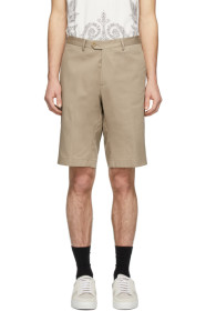 Etro - Short beige Bermuda