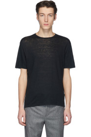 Etro - Black Linen T-Shirt
