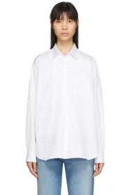 Comme des Garçons Shirt - White Poplin Forever Shirt