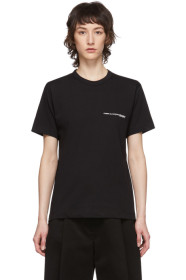 Comme des Garçons Shirt - Black Logo T-Shirt