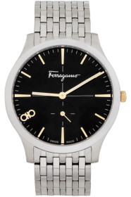 Salvatore Ferragamo - Silver 'Ferragamo' Slim Watch