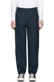 Comme des Garçons Shirt - Navy Workstitch Trousers
