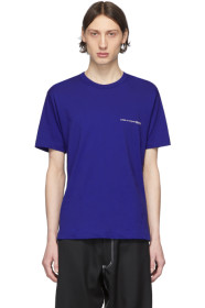 Comme des Garçons Shirt - Blue Logo T-Shirt