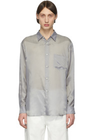 Comme des Garçons Shirt - Grey Taffeta Shirt